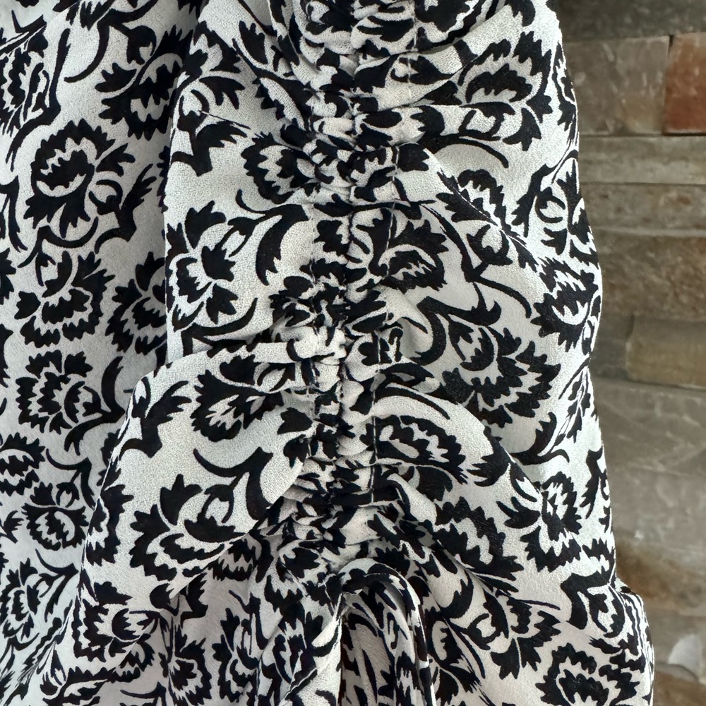 A.L.C. Farrow Silk Mini Skirt Flounce - Picture 3 of 5